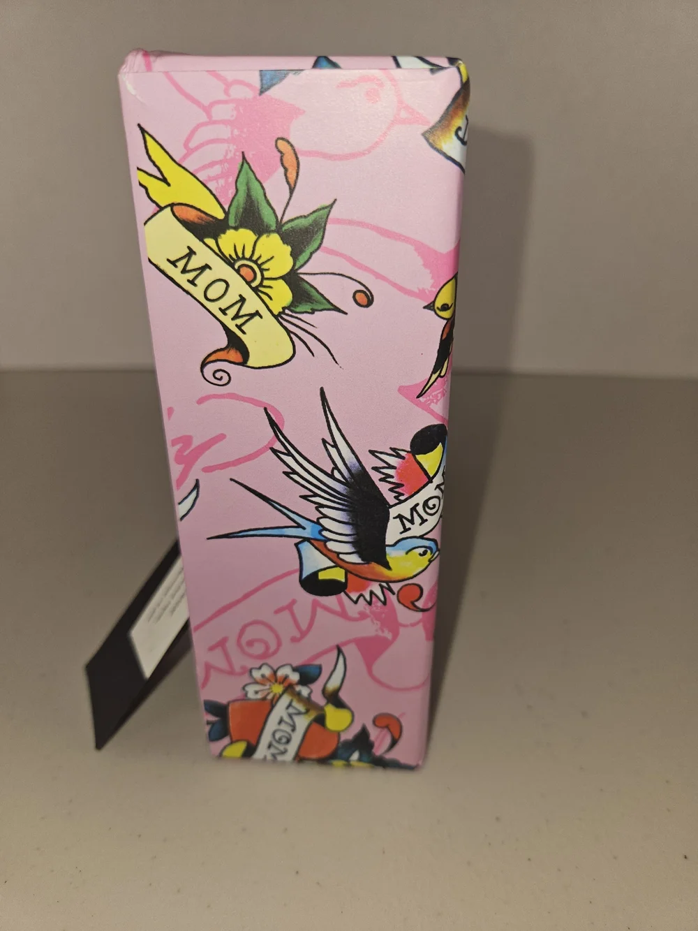NWT Ed Hardy Women's Red Skull & Rose Crossbody Wallet